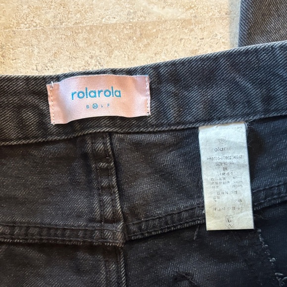 Rolarola Medium Black High-Waisted Jeans - Picture 2 of 5